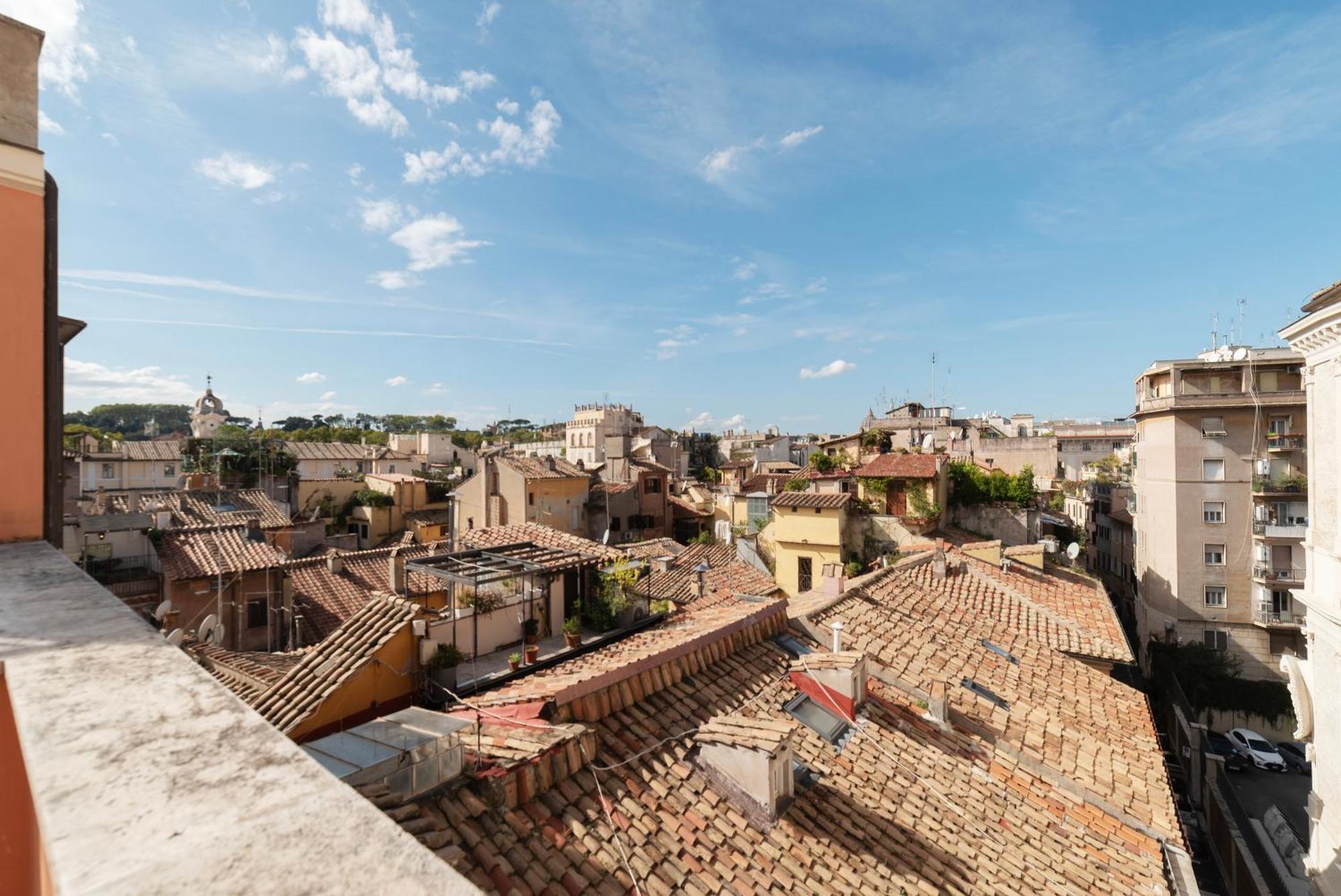 Apartment With Terrace In Via Del Pellegrino - FromhometoРим Экстерьер фото