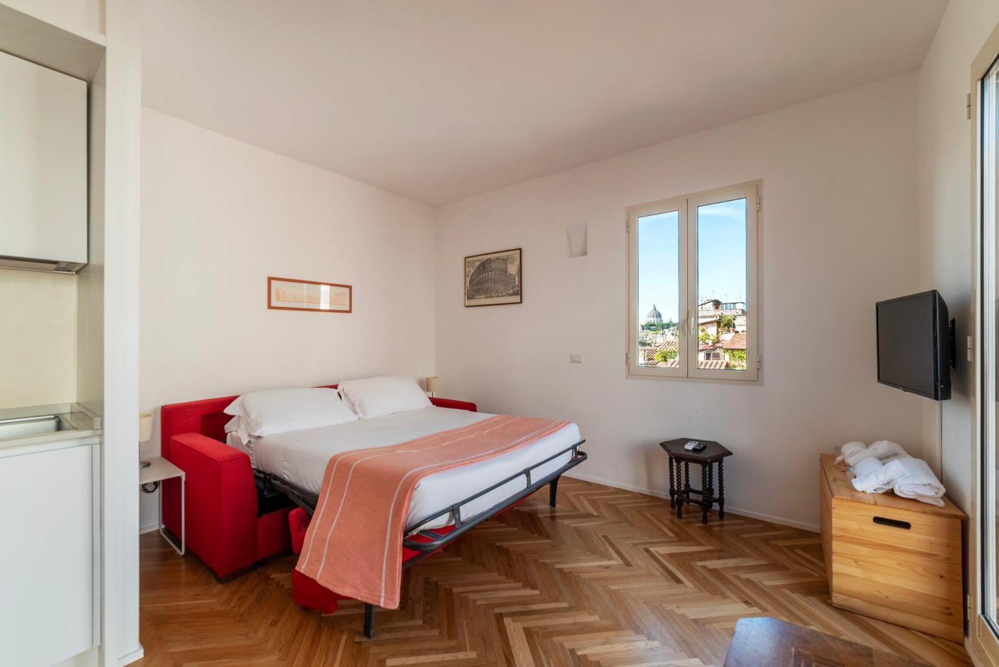 Apartment With Terrace In Via Del Pellegrino - FromhometoРим Экстерьер фото